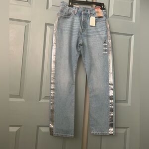 Levi’s 501 Original High Rise Straight Leg.